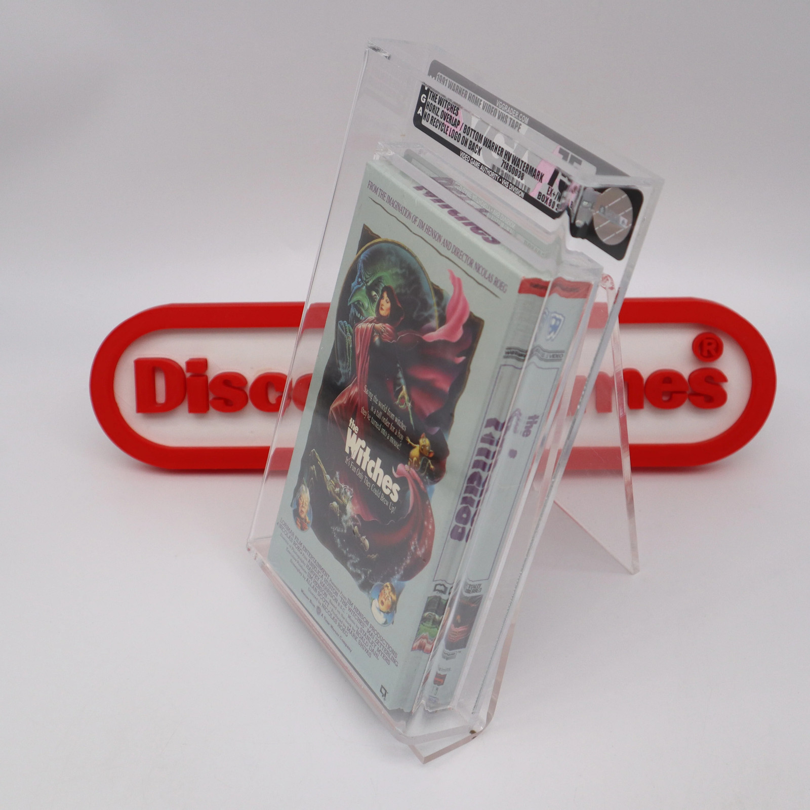 THE WITCHES - VGA GRADED 75 EX+/NM SILVER! NEW & Factory Sealed! (VHS)