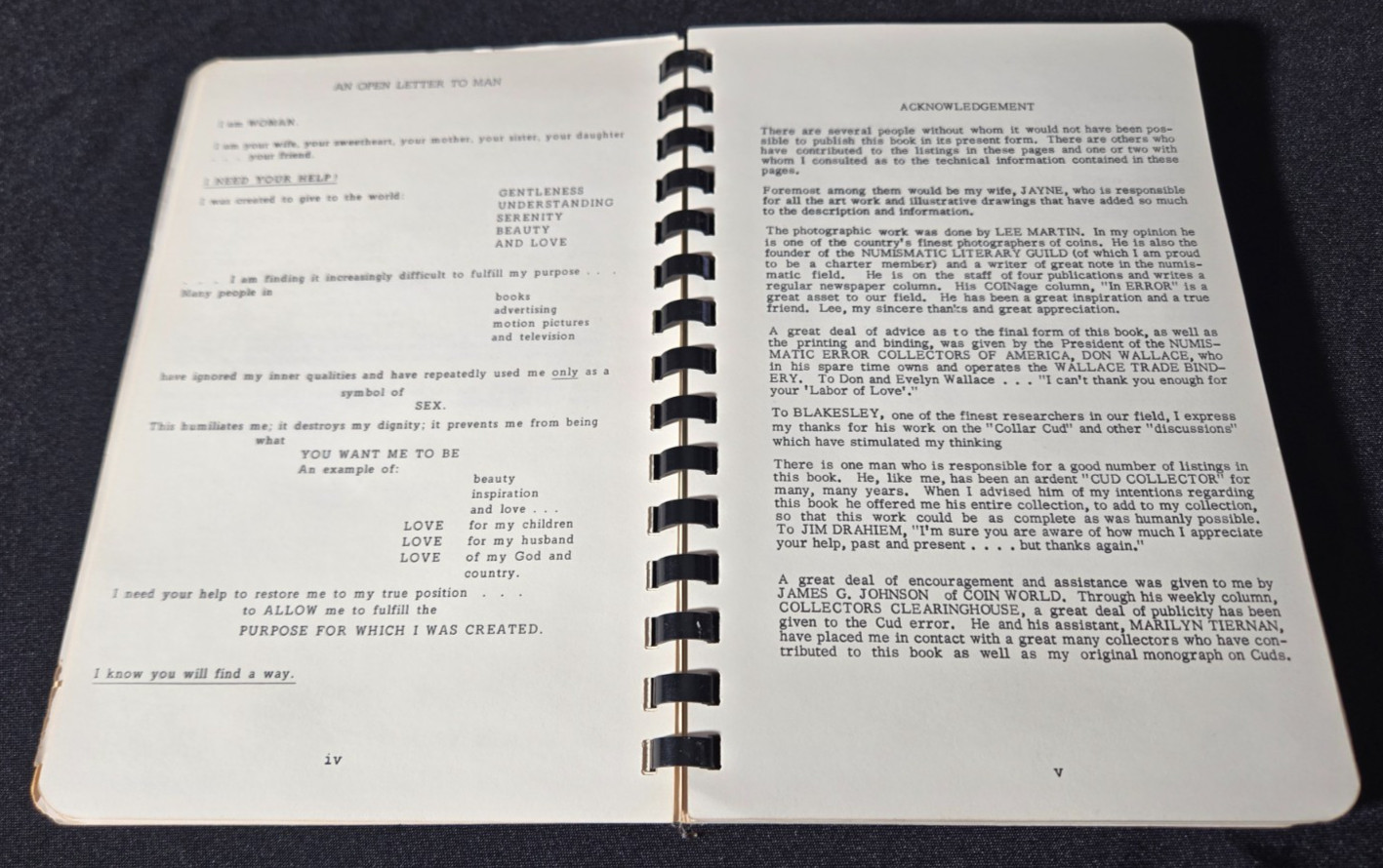 Signed Mort Goodman The Design Cud Error Coin Book 1969 Numismatic