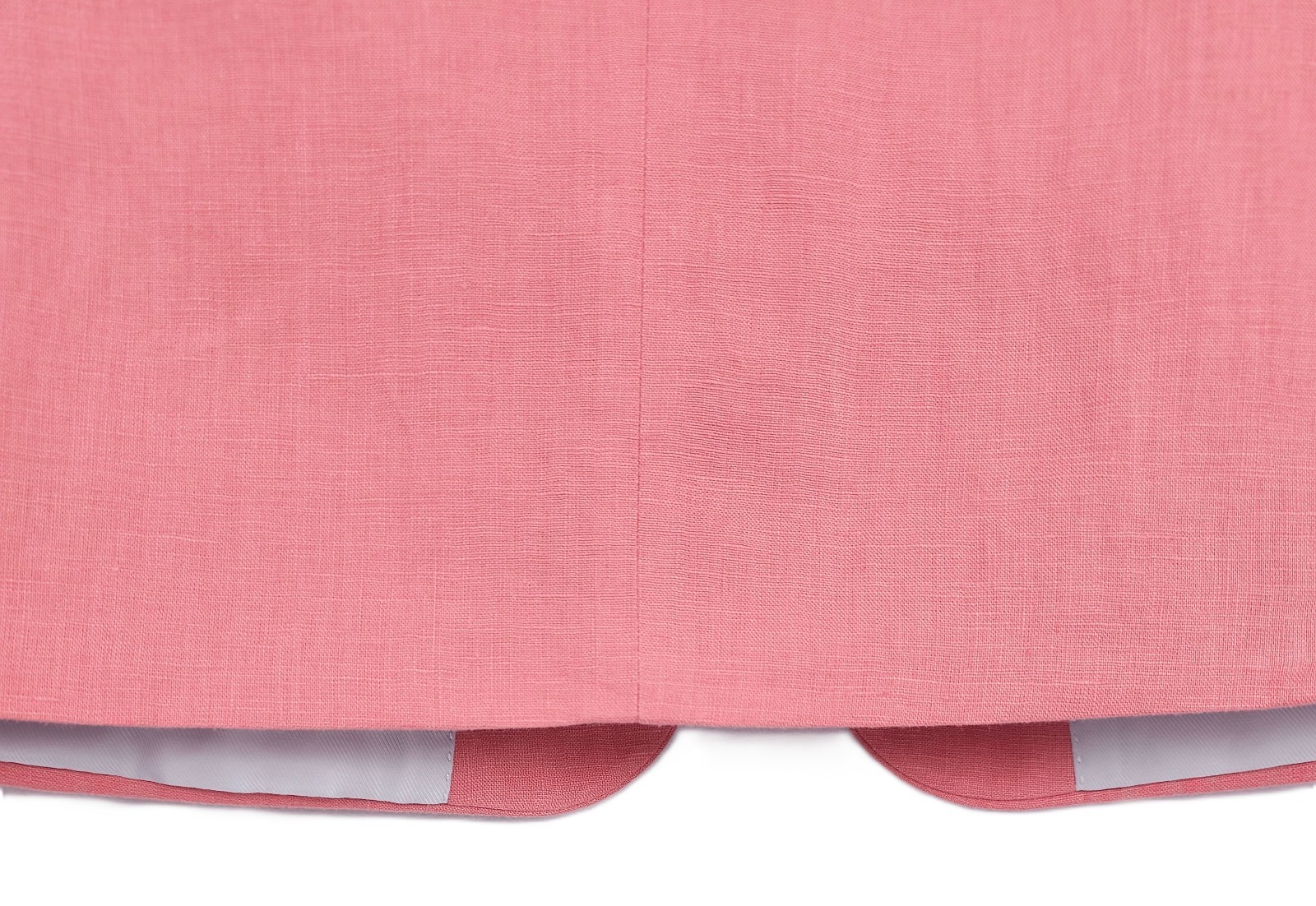 Tommy Hilfiger Men's Modern-Fit 100% Linen Sport Coat Light Red Solid 42R NWT