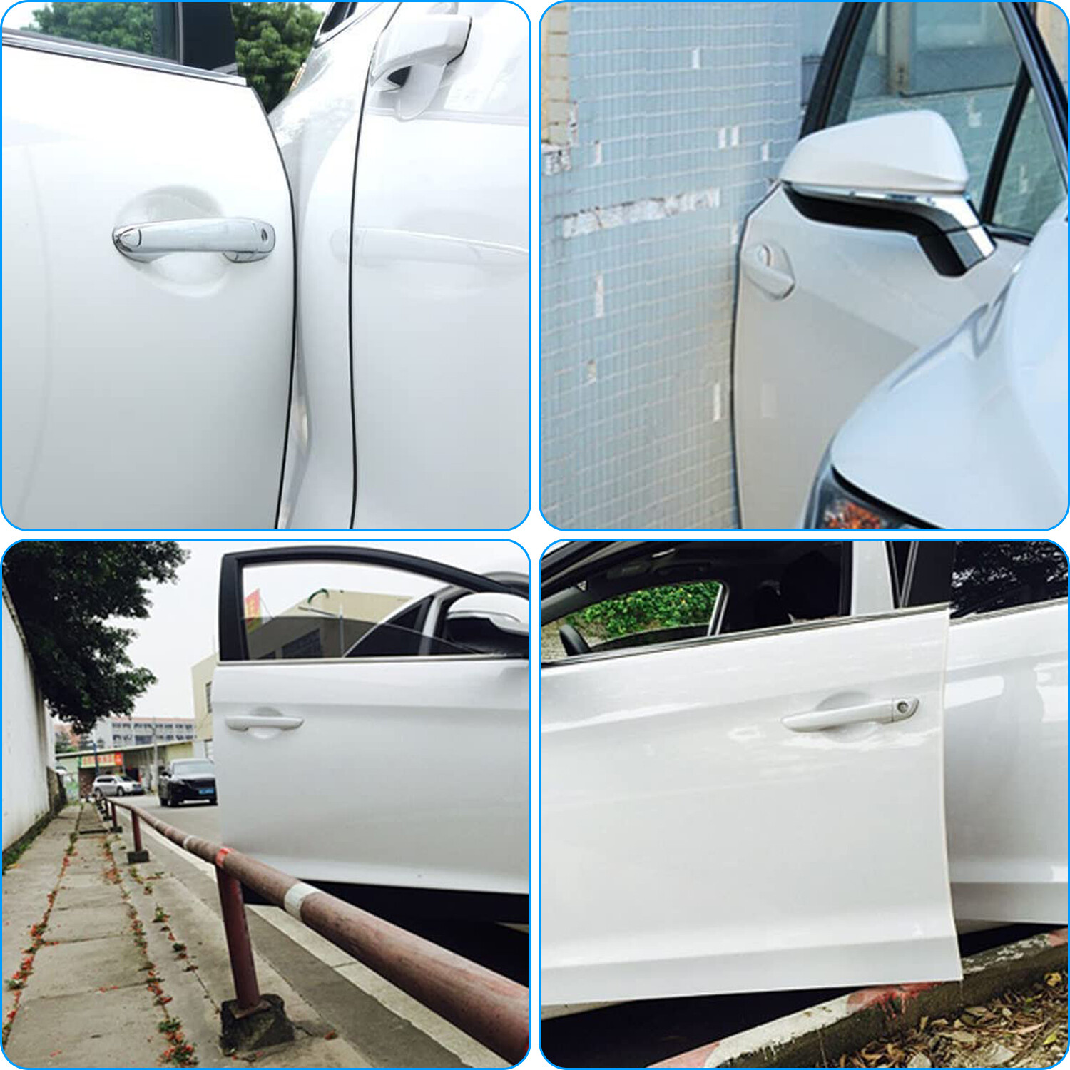 16/32ft U-Shap Car Door Edge Guard Molding Trim Rubber Edge Strip Seal Protector