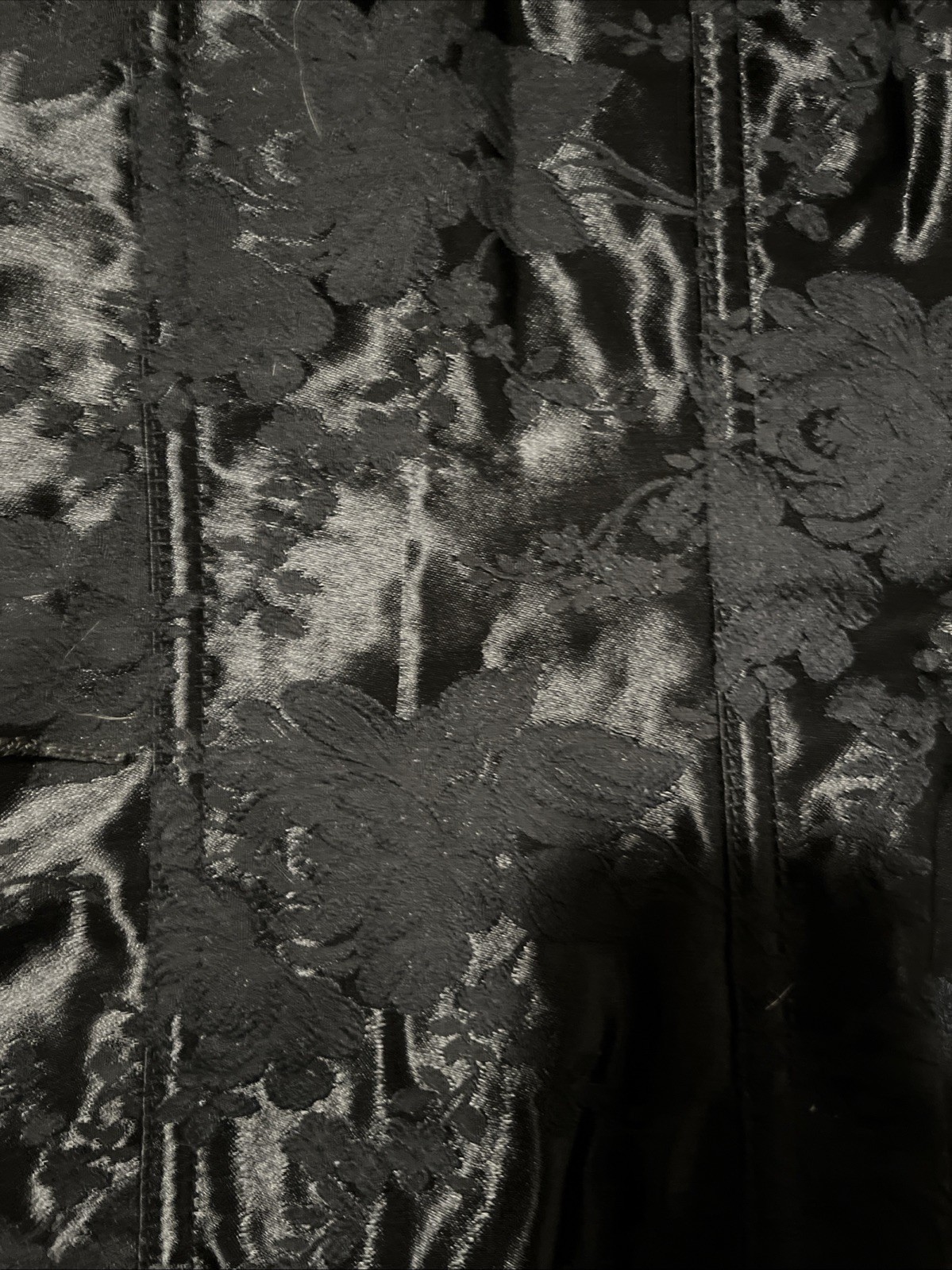 VNG NWT Torrid Strapless Lace Corset Size 48/3XL Black Brocade Ren Faire Witchy