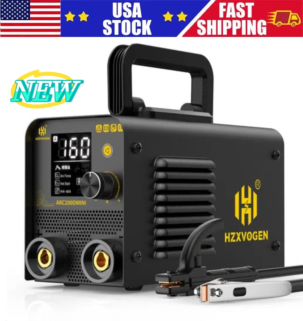 120A Portable mini Stick Welder 2-IN-1 Lift TIG Stick Welder 110V New Household