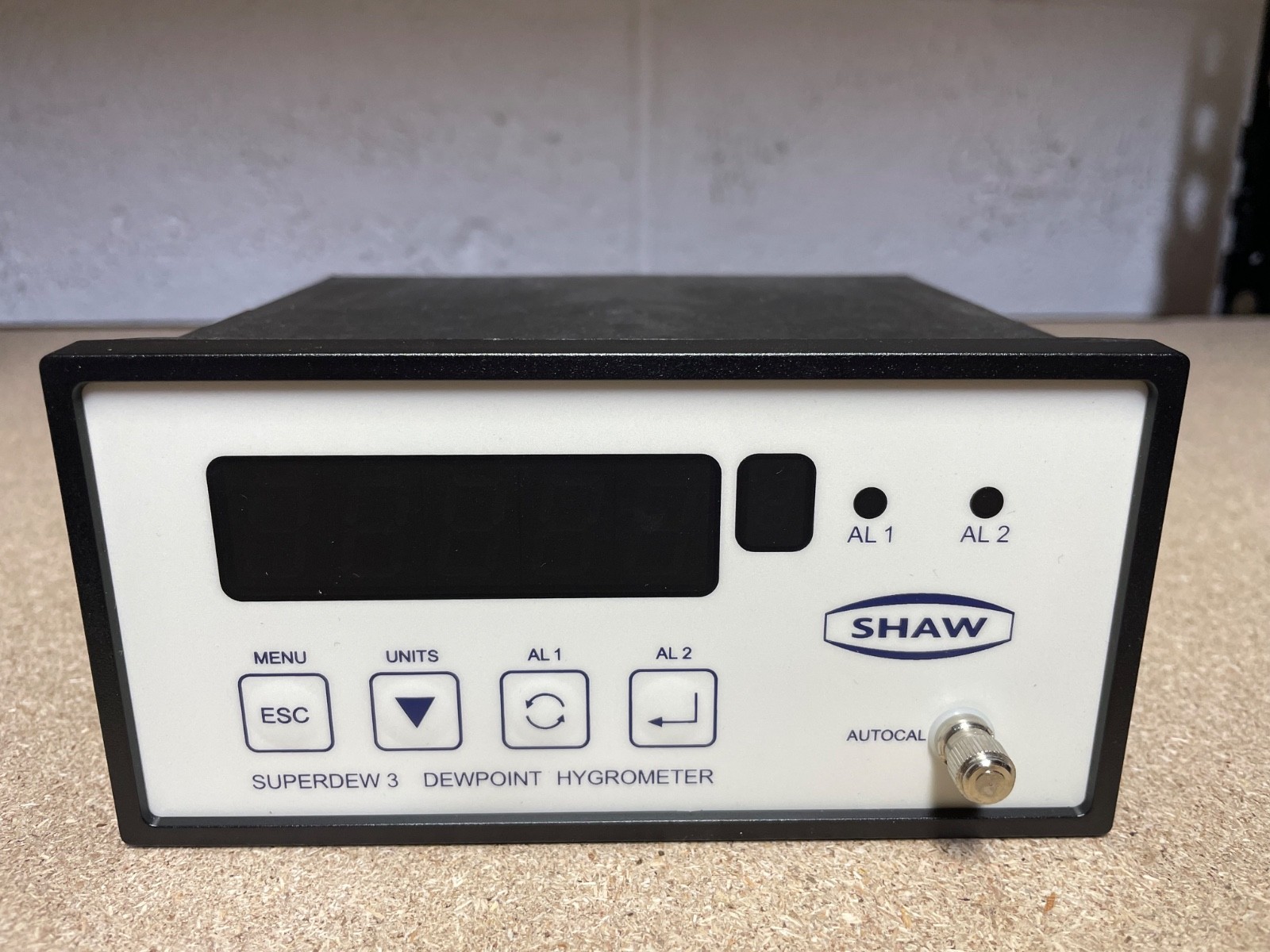 Shaw Superdew 3 Dewpoint Hygrometer, Serial No. 14355