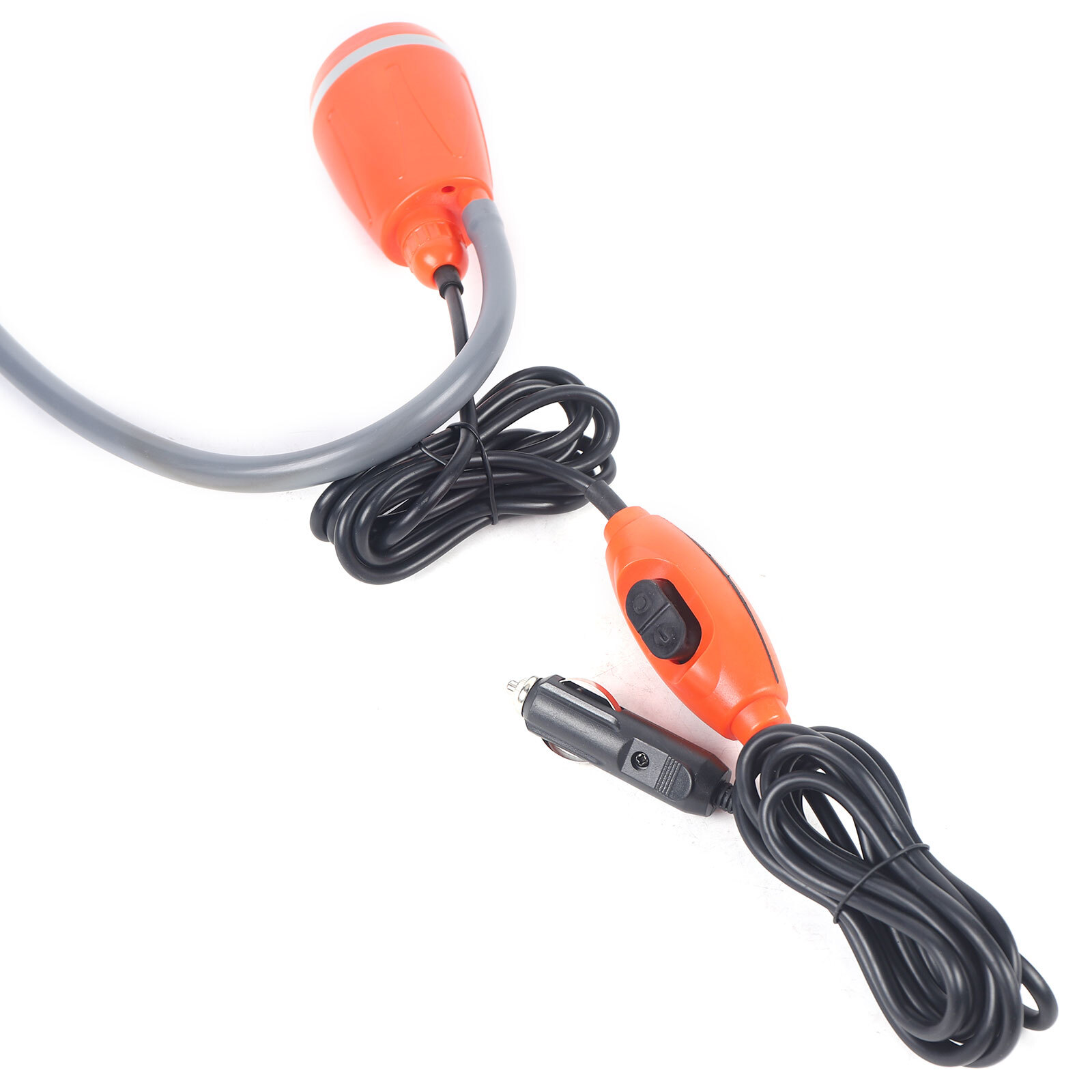 62W 12V Portable Outdoor Shower Head Water Pump Camping Hiking