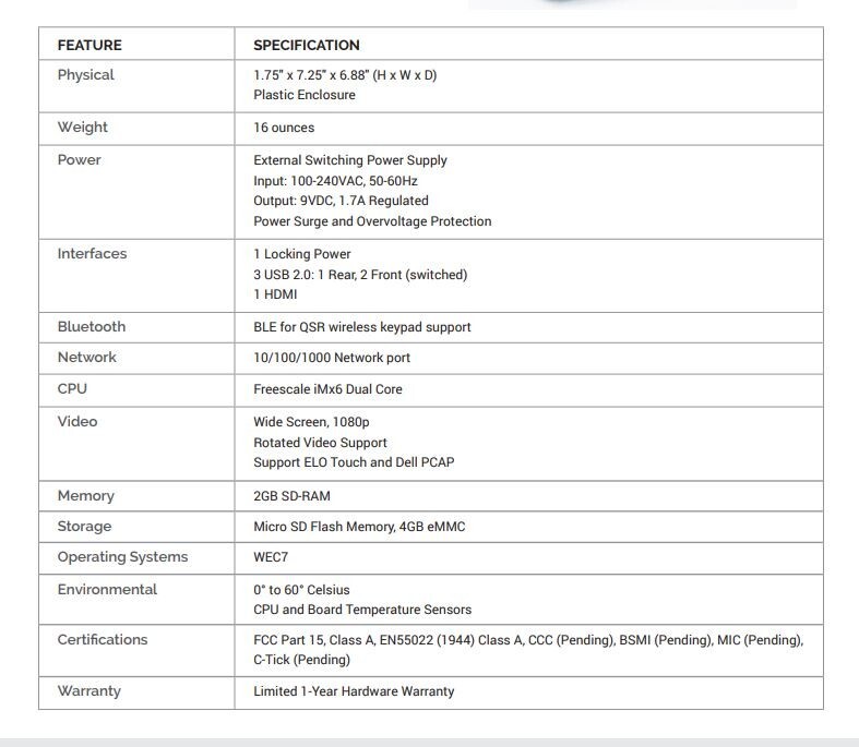 Two New QSR DE-4200 xCeed Kitchen Restaurant Video Controller with power supply
