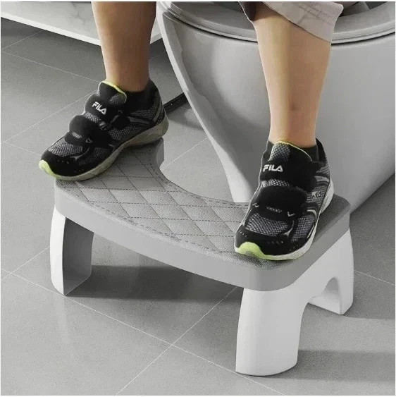 Non-slip Toilet Step Stool Squatty-Potty Bathroom Squat Chairs Furniture