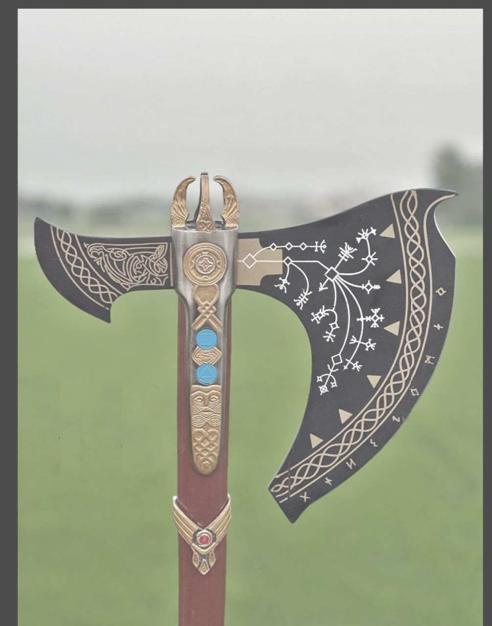 Haur's Lucky Knob Leviathan Axe of Kratos from God of War