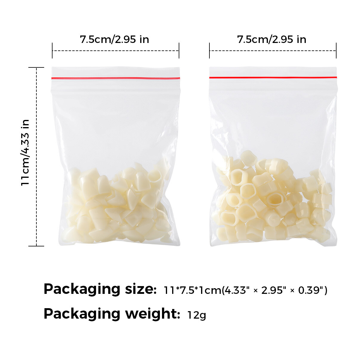 Dental Temporary Resin Crown Anterior Teeth Posterior Front Teeth Molars