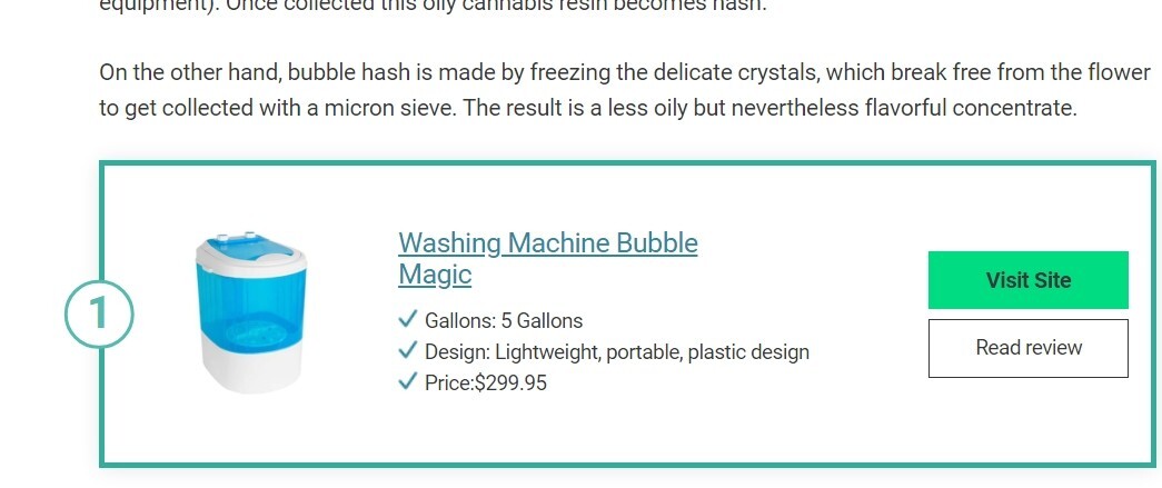 Bubble Magic Washing Machine 5 Gal/5Bag Extraction bags/2 5 Gal Zipper/3 Screens