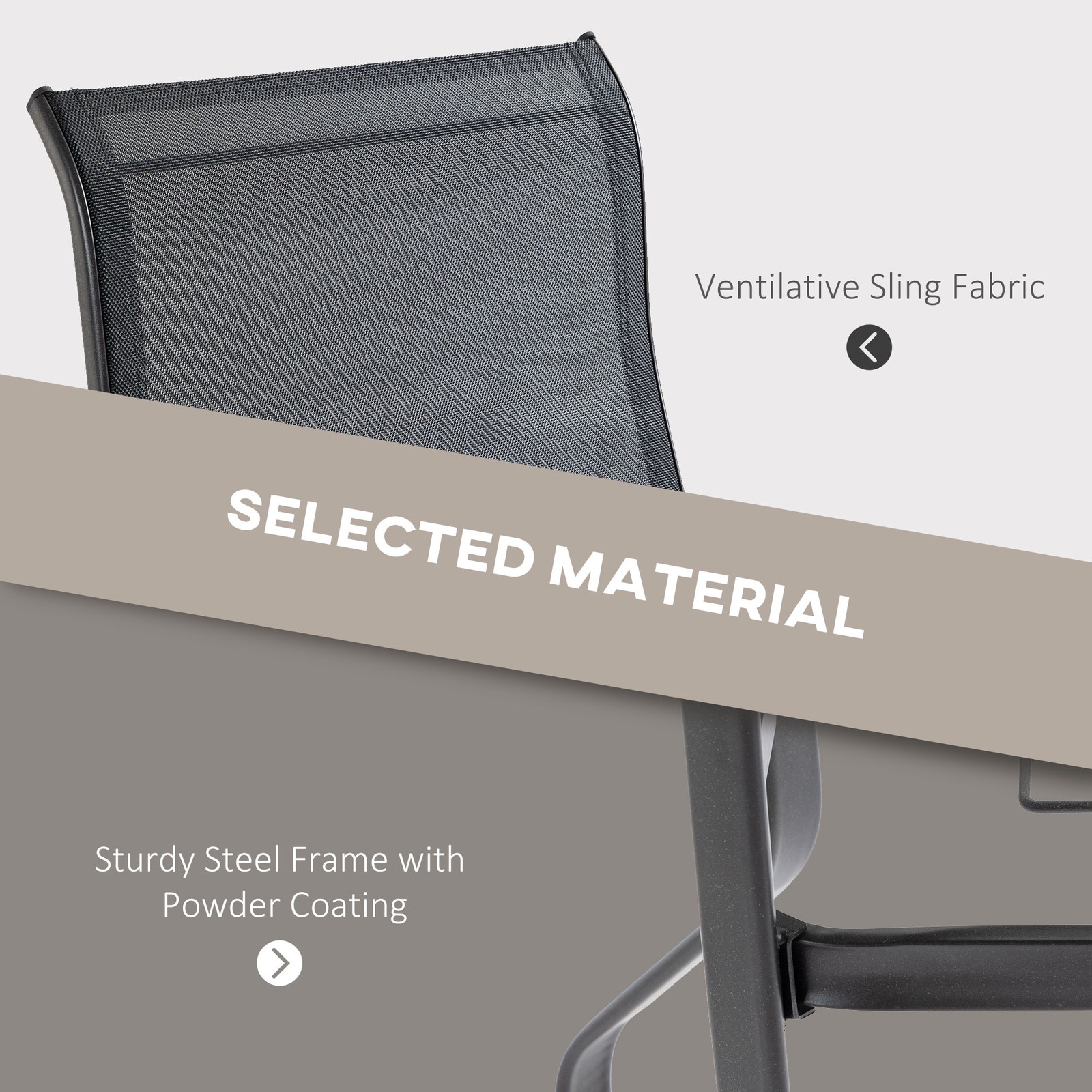 Set of 2 Outdoor Swivel Bar Height Stools High Top Patio Chairs Kitchen Outside