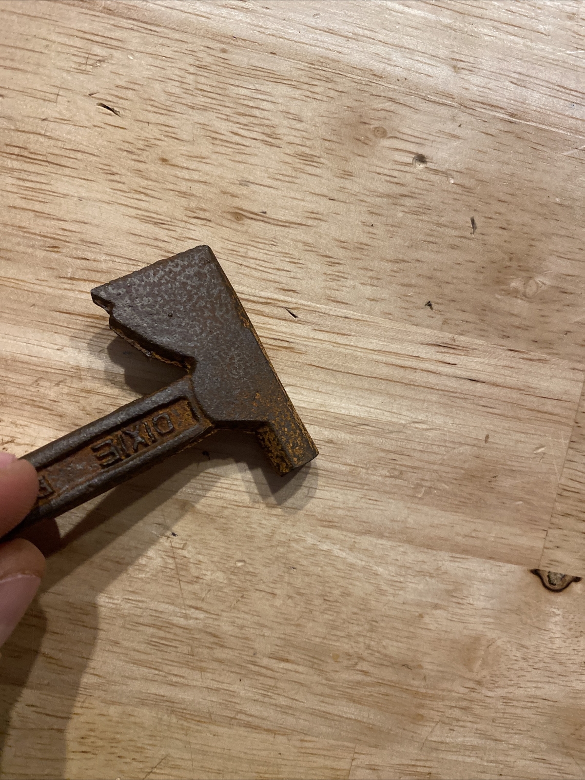 Firefighter Axe Bottle Opener Fireman Fire Department Chief Collector Cast Iron