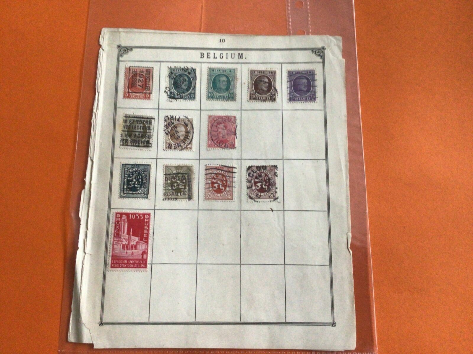 Belgium Stamps 54102