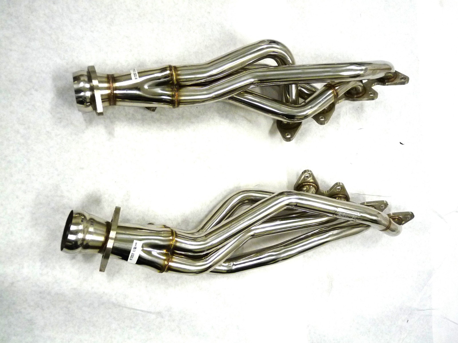 OBX Stainless Long Tube Manifold 2011-2020 Ford F150 5.0L 2/4WD 1-3/4" 3" Y-Pipe