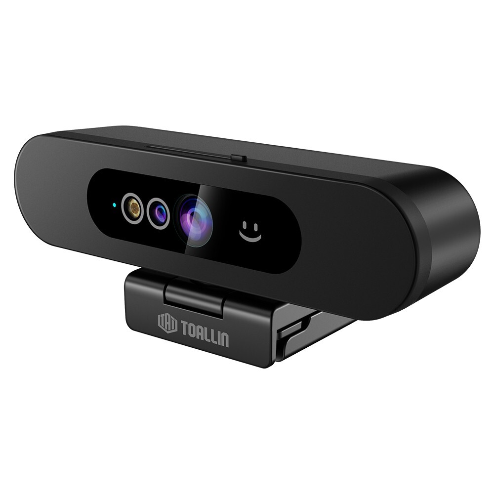 TOALLIN 1080P Windows Hello Compatible Webcam HD USB webcam with wide Angle view