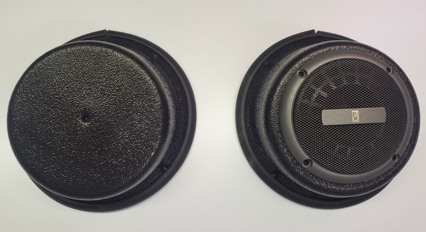 ANGLED W3L SPEAKER PODS tweeter pods SPEAKER spacer 3" SPEAKER MOUNT W/FLANGE