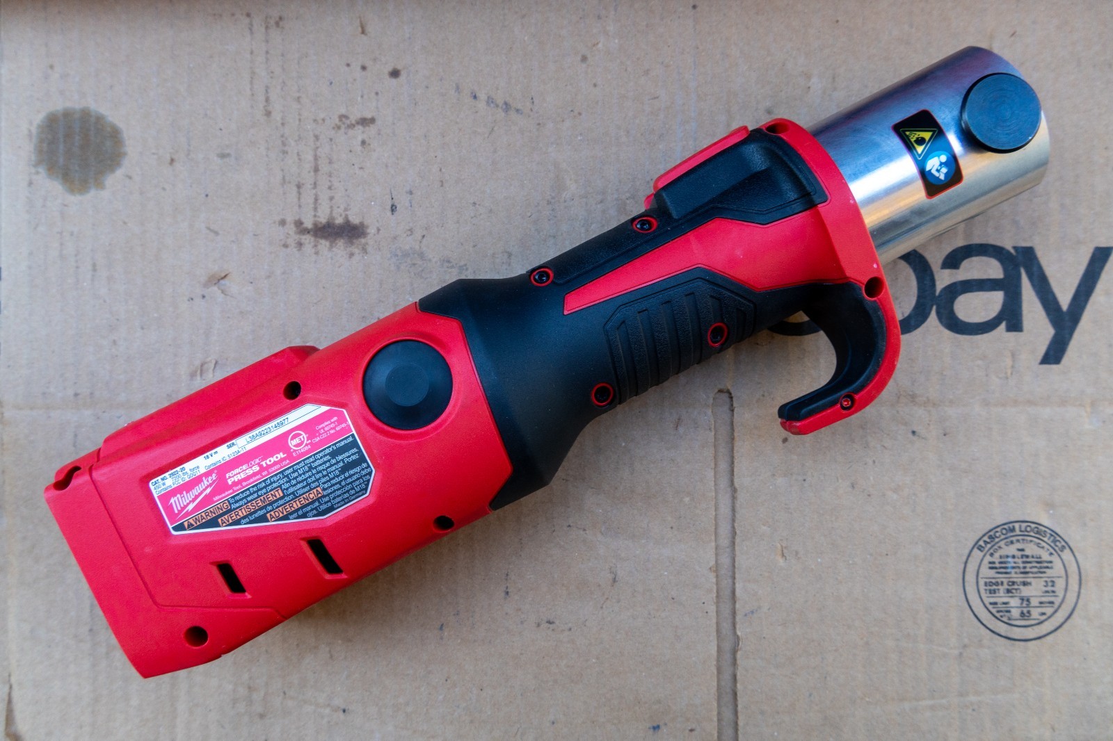 Milwaukee 2922-22M Press Tool Kit w/ One-Key with 1/4”-7/8” Streamline ACR Jaws