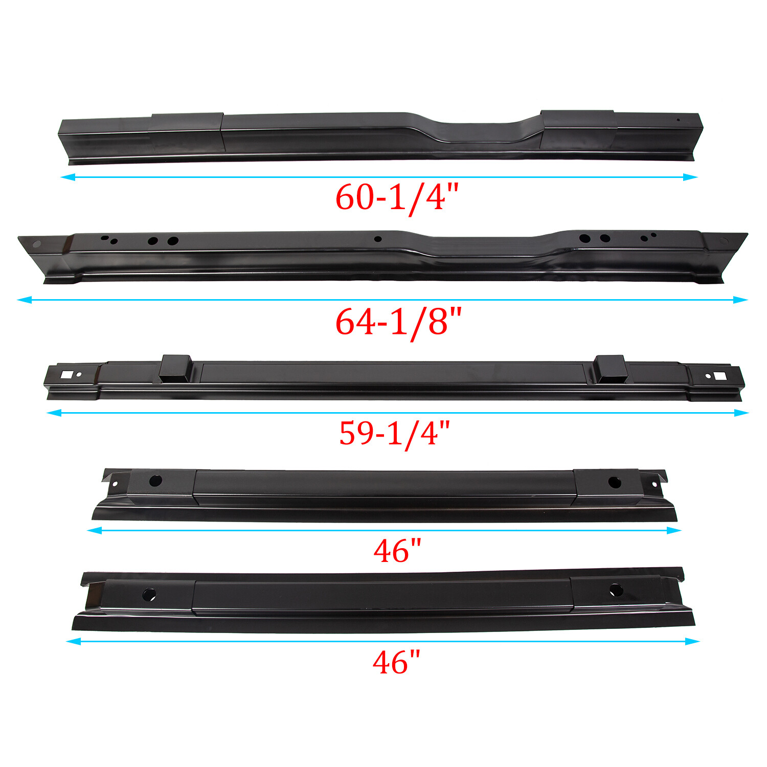 For 99-18 Ford Super Duty F250 F350 Long Bed Truck Floor Support Crossmember