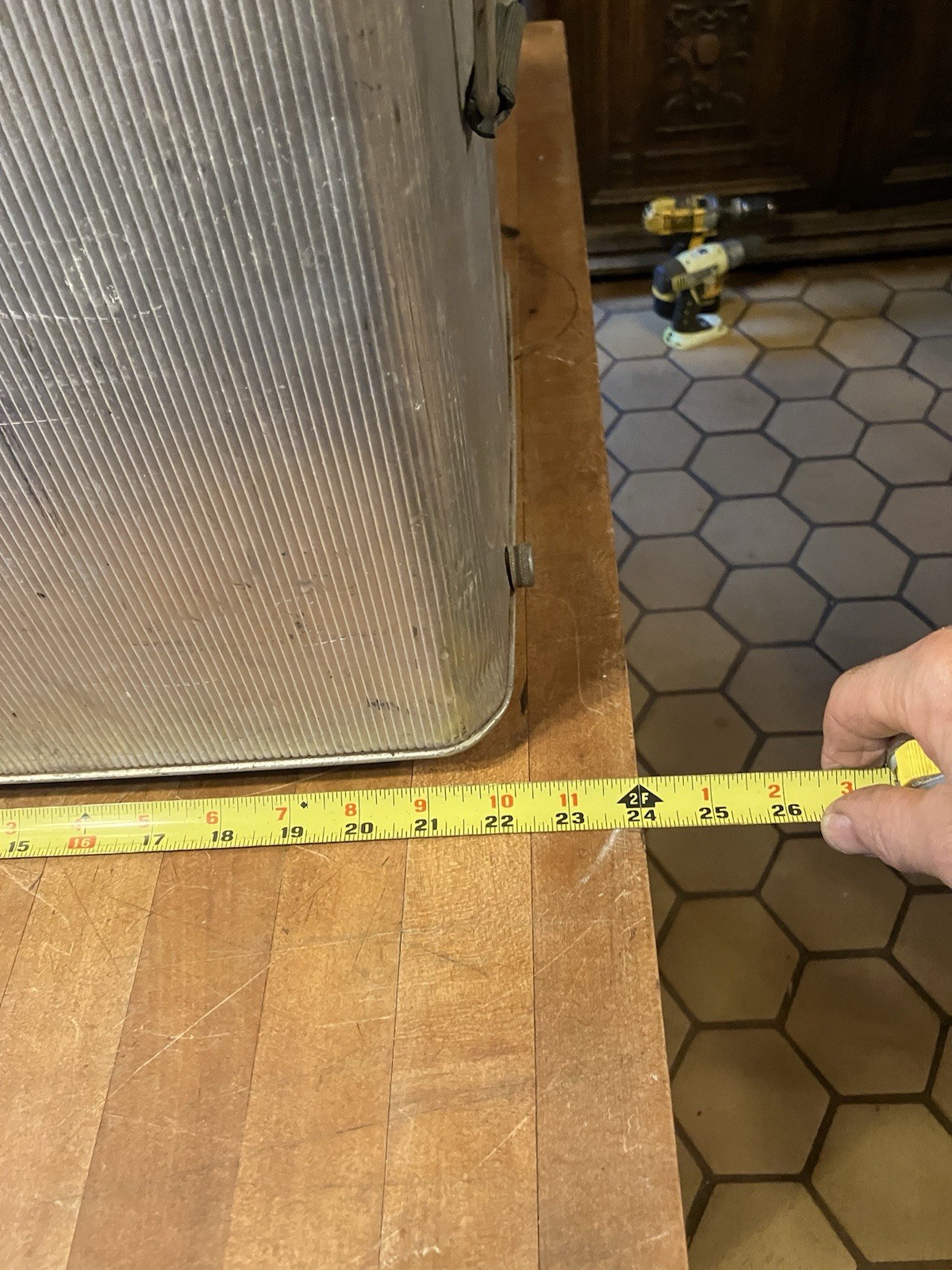 J.C. Higgins Aluminum Cooler Camping Ice Chest Vintage 1950's MCM Sears Roebuck