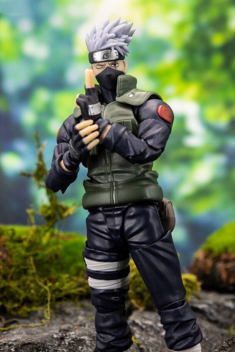 NEW SHF Ninja Figure Hatake Kakashi 6" Action Figure WITH BOX SET