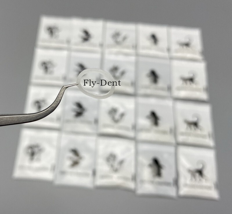 100Pcs Rubber Bands Dental Orthodontic Elastics Latex Braces 2.5/3.5/4.5/6.5OZ