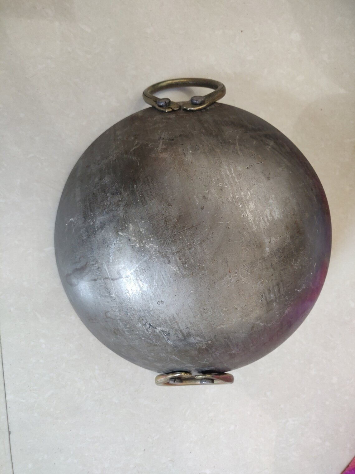 Set of 3 Iron Kadai Traditional Kadai Wok 8 (1L), 10 (2L), 12(3L) Iron Karahi