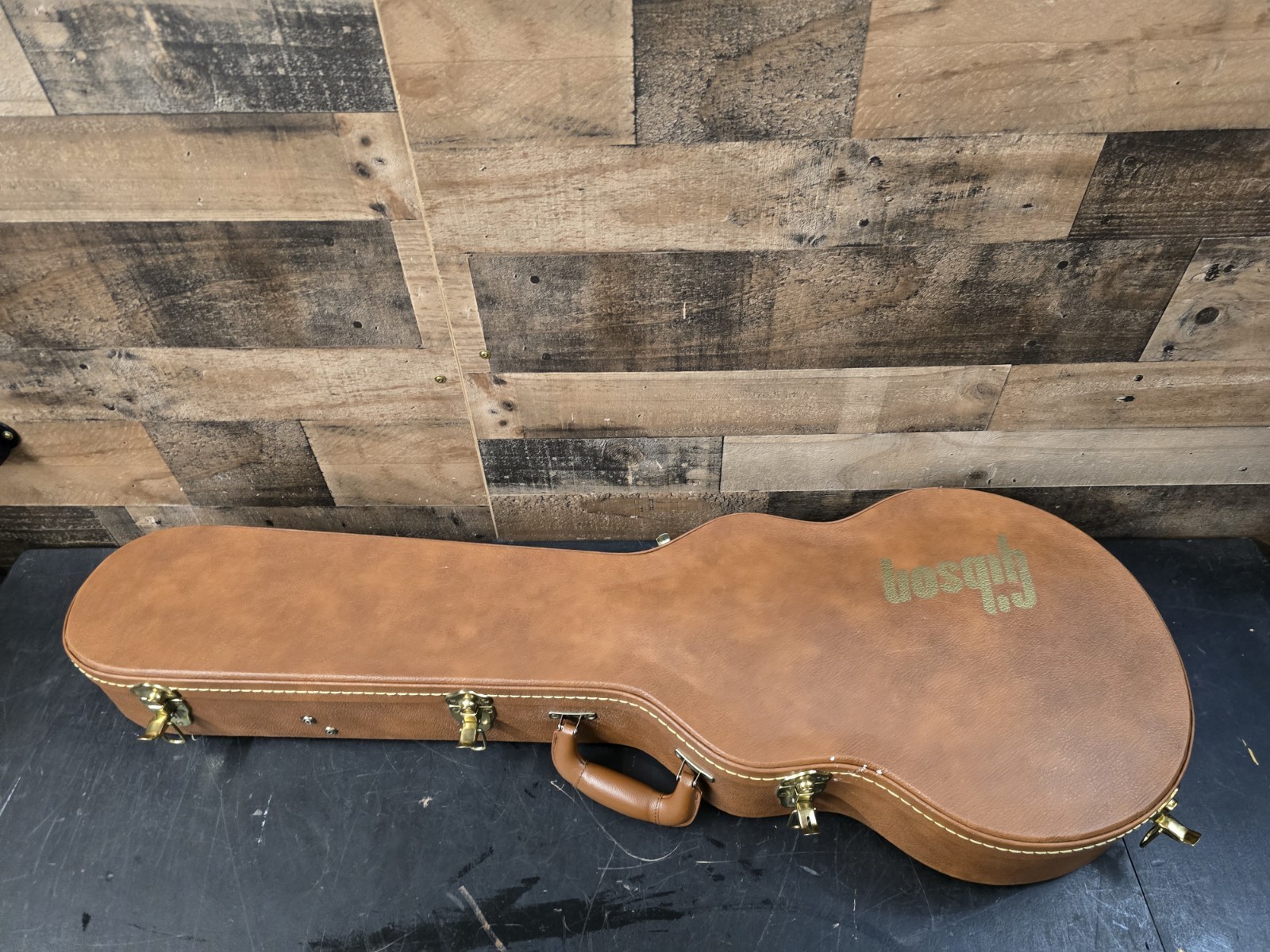 2016 Gibson ES Les Paul Semi-Hollow Vintage Sunburst W/ Ohsc. 6.2 Lb