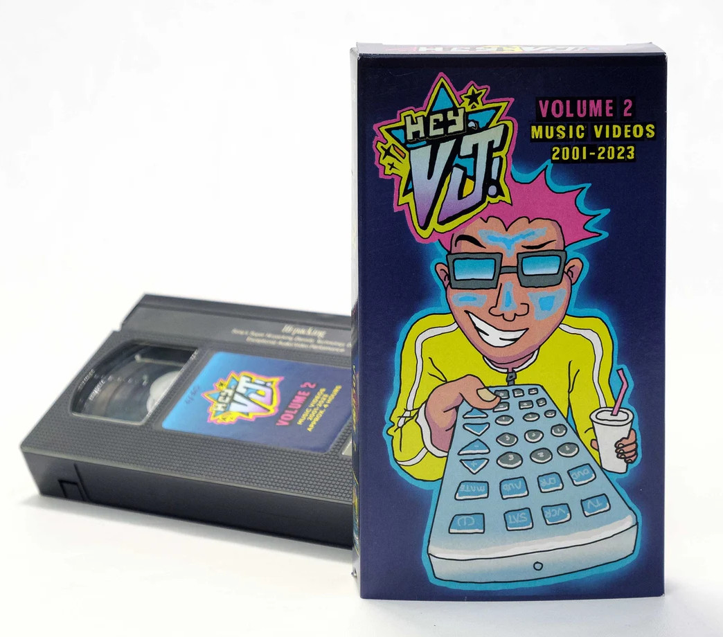 Music Videos Hey VJ! Party Mix VHS Tape Y2k Rock Pop Hip Hop 2000's 2010's