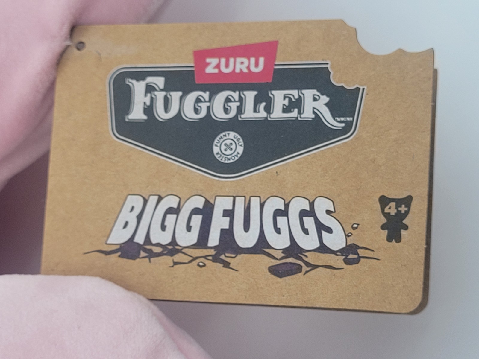 18” Fuggler BIGG FUGG Wrinkle McStinkles Hairless Cat Pink Plush