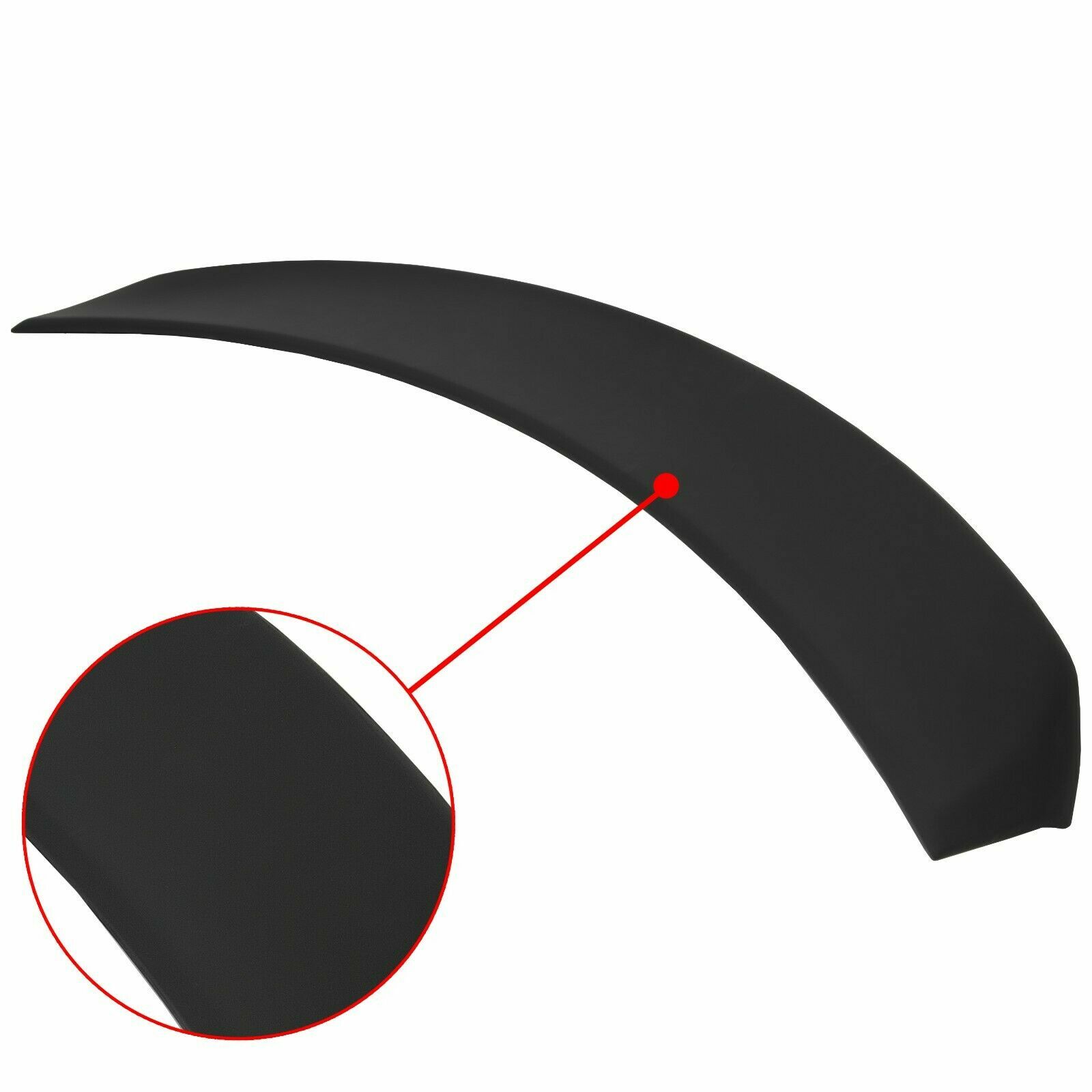 HECASA Trunk Lip Spoiler Rear Wing For Chrysler 300 11-23 Factory Style Painted