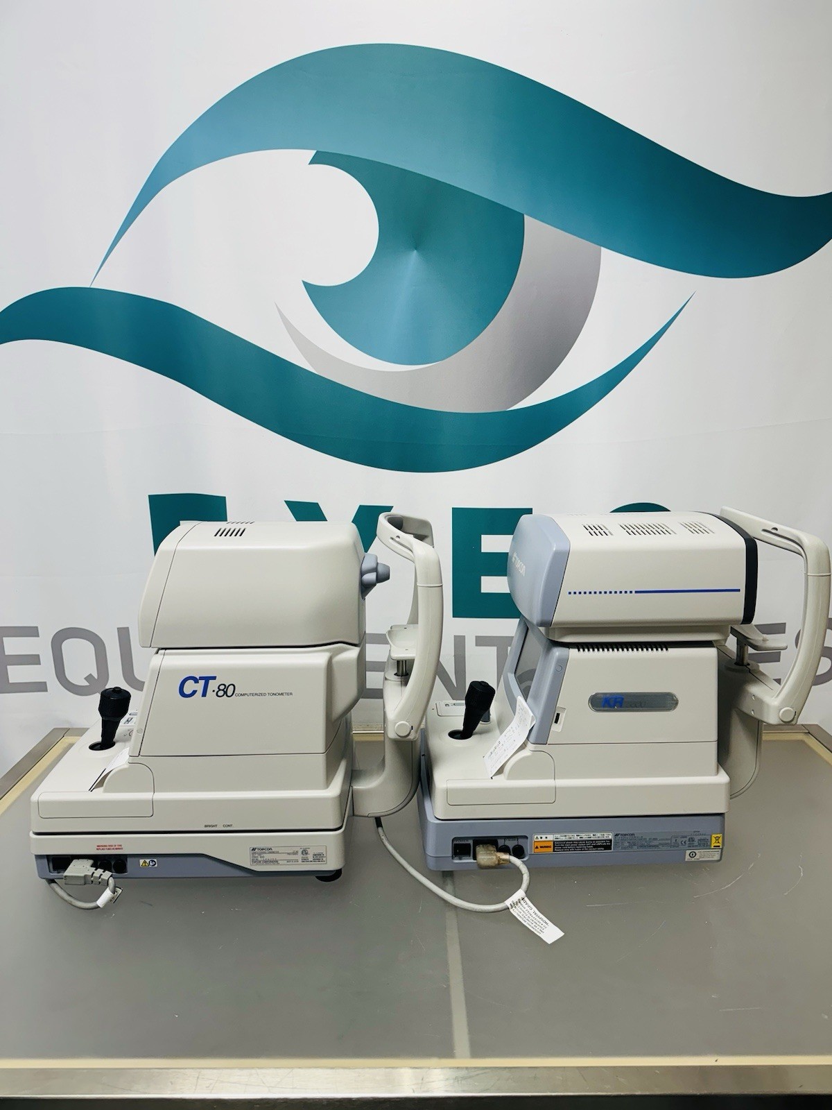 Topcon KR-8800 Auto Refractor/ Keratometer/Topcon CT-80 Tonometer