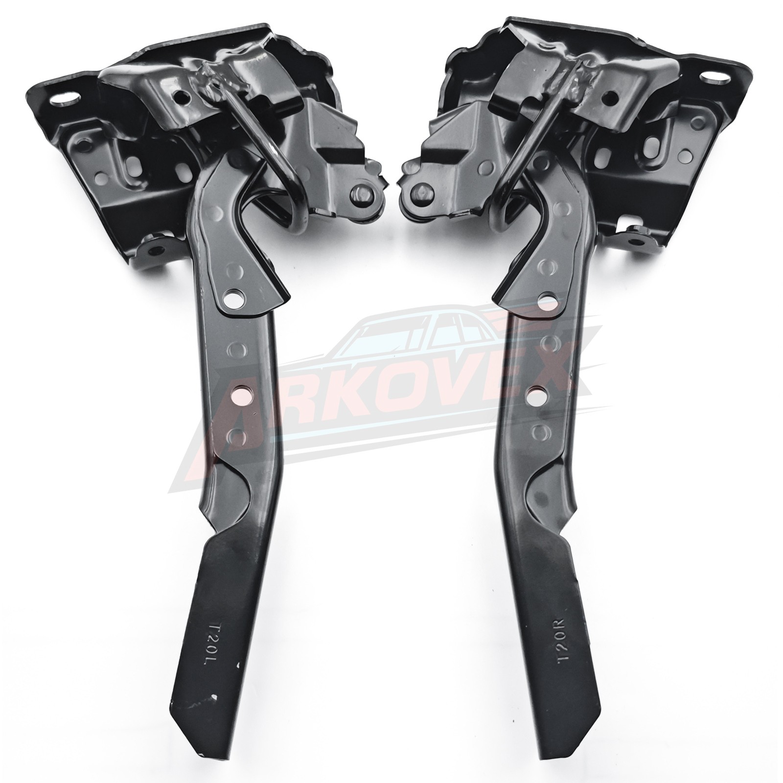 2Pcs Left+Right Side Hood Hinges 60120T20A00ZZ For Honda Civic 2022-2023 New