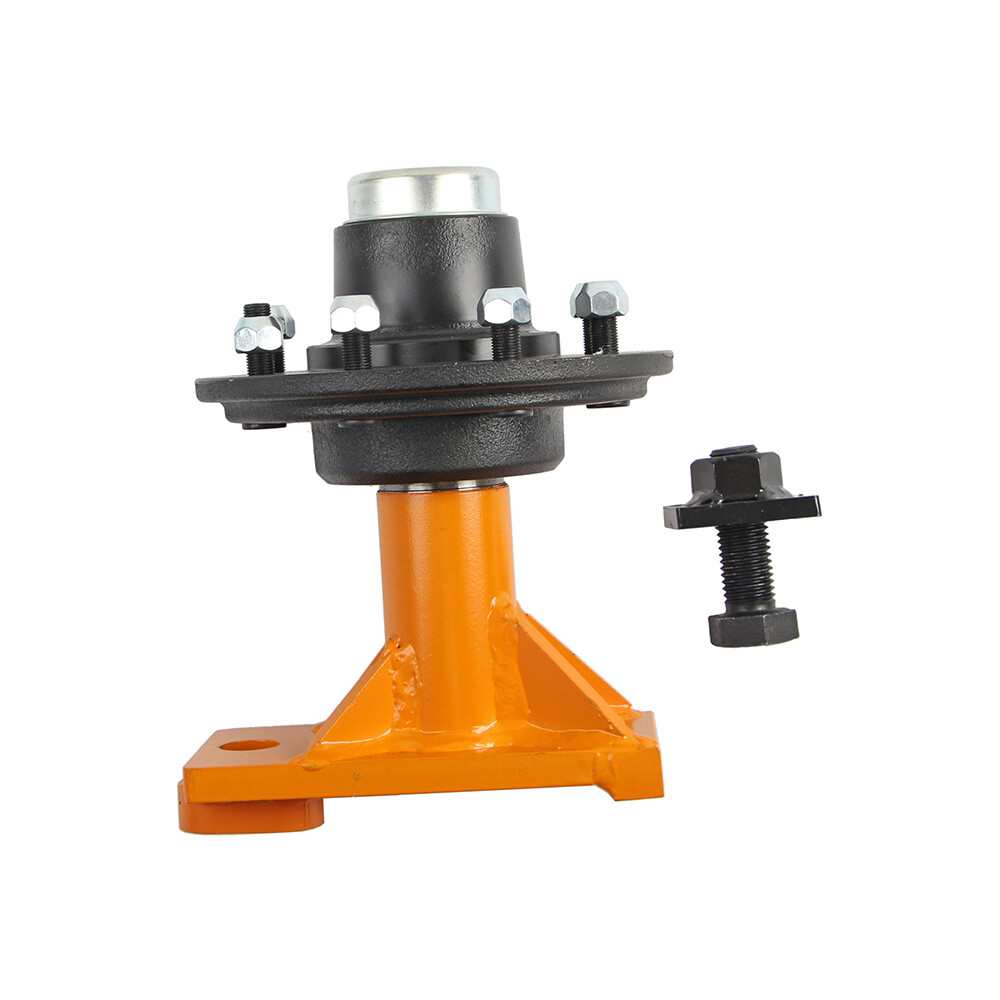 Superior Container Wheels 8 x 6.5 Lug Bolt-on SINGLE Spindle Kit International