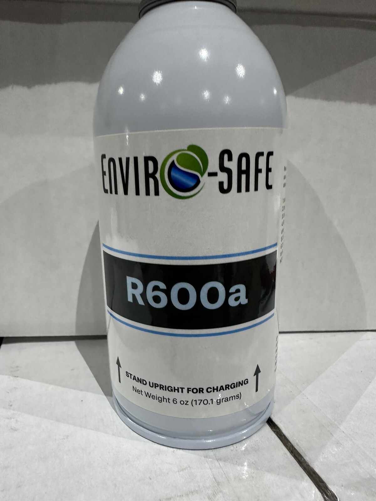 R600a UPRIGHT (12) 6 oz. Cans, Isobutane