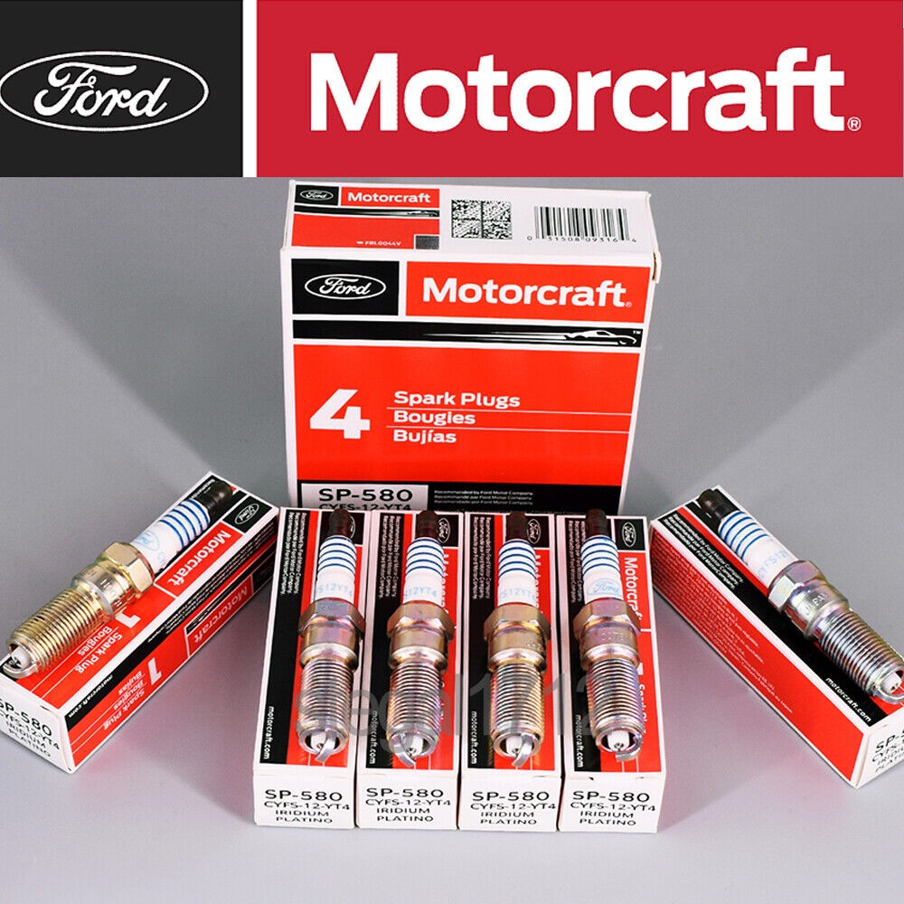6PCS GENUINE Motorcraft Ignition Coil & Spark Plug For Ford F150 3.5L]