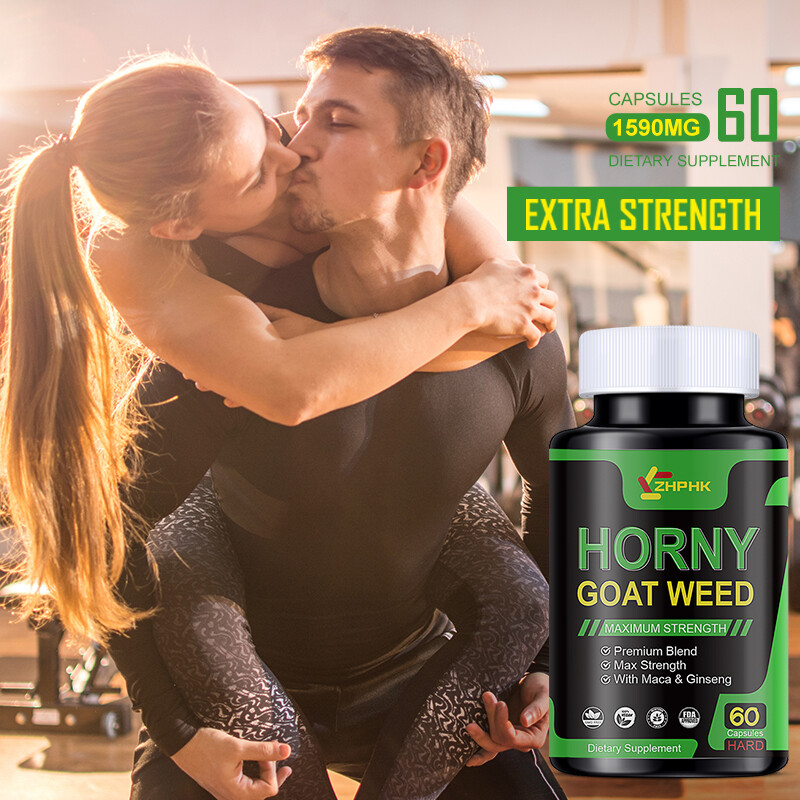 3X STRENGTH Horny Goat Weed Extract W/ Maca Root Powder,L-Arginine,Saw Palmetto