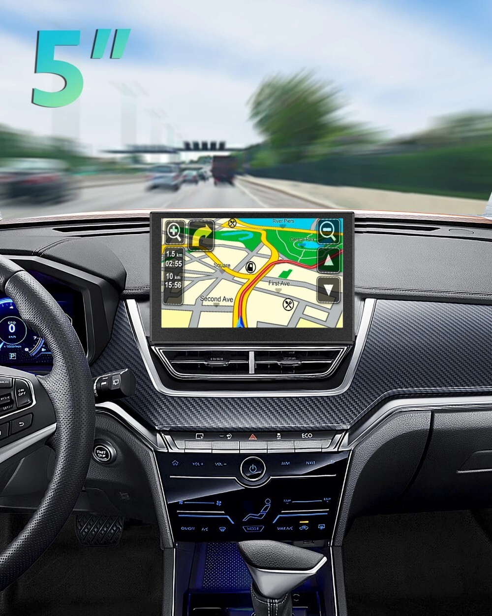 Eyoyo 5" Mini HDMI Monitor 800x480 Portable LCD Display HDMI/VGA/BNC/AV for CCTV