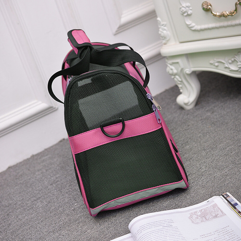 Pet Cat Carrier Hand Bag Soft Sided Breathable Travel Nylon Tote Case S M L
