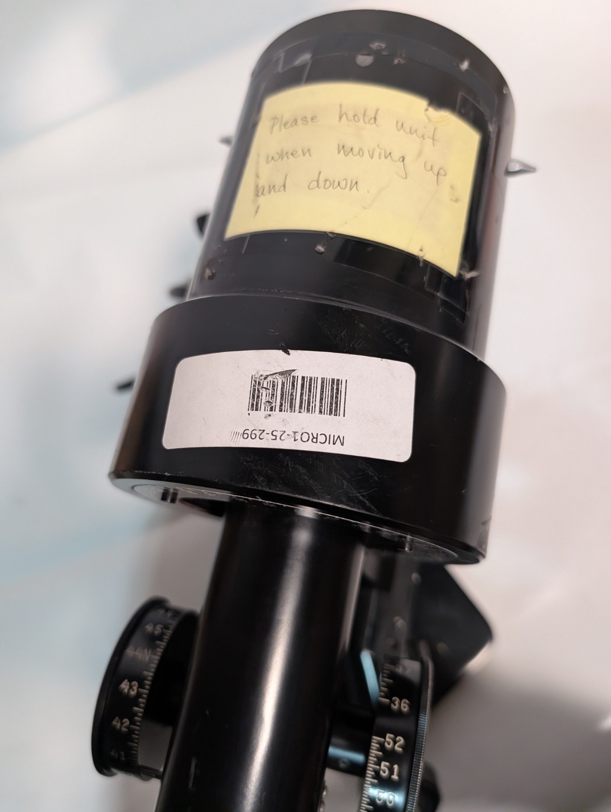 Vintage Bausch & Lomb 71-21-35 Keratometer with Stand, Missing Chin Rest