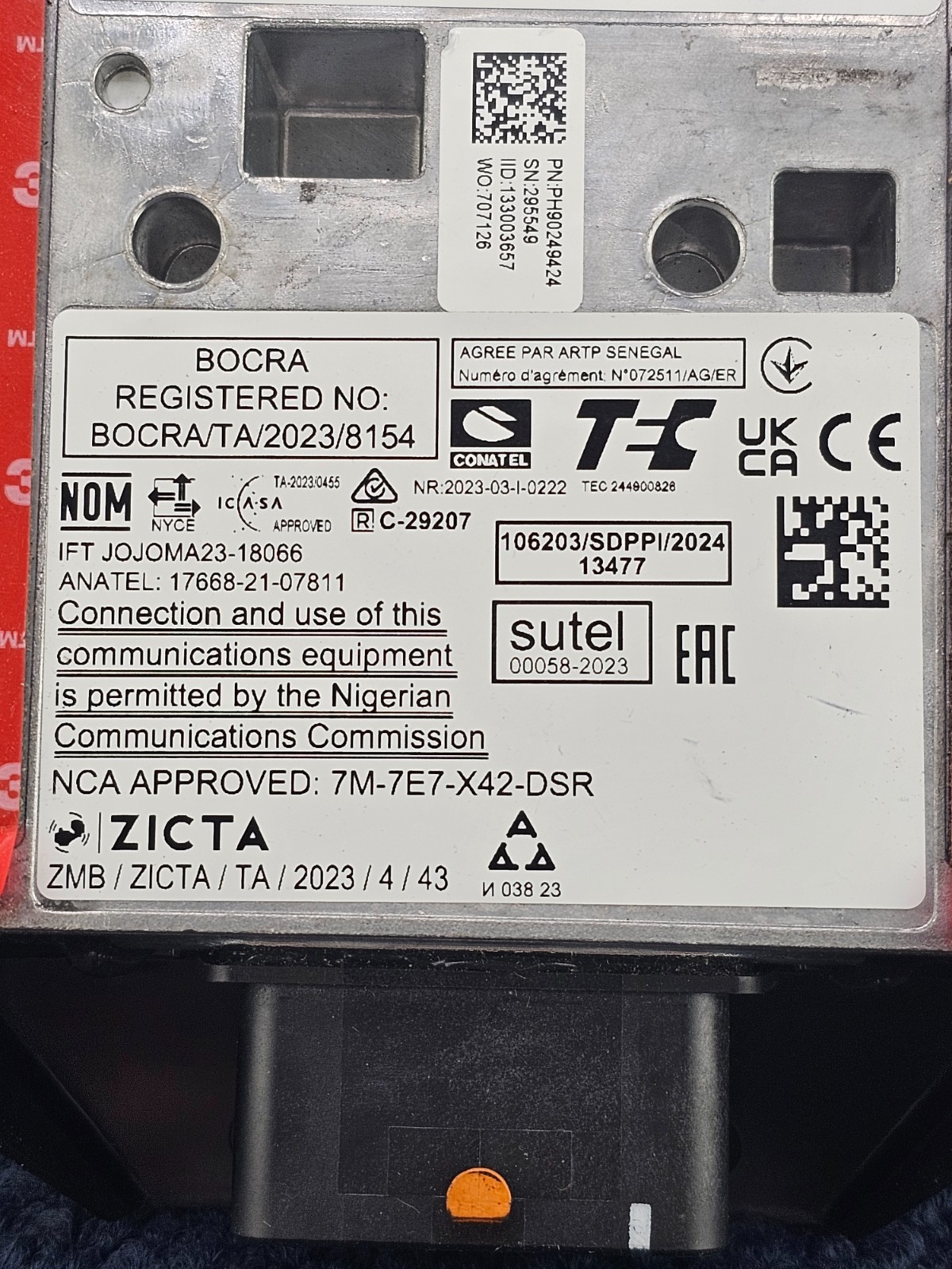 John Deere PFA12802 JdLink™ Modem Electronic Control Unit Fits 5E-5310 Tractor