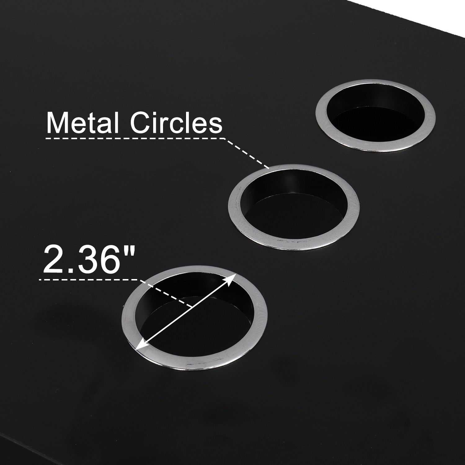 Wall Mount Salon Station Beauty Barber Equipment for Hair Stylist with 2 Drawers