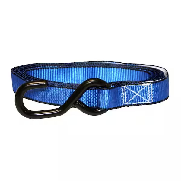 Ratchet Tie-Down Straps (2-Pack) 15 Ft. X 1 In. 1500 Lbs. Heavy Duty