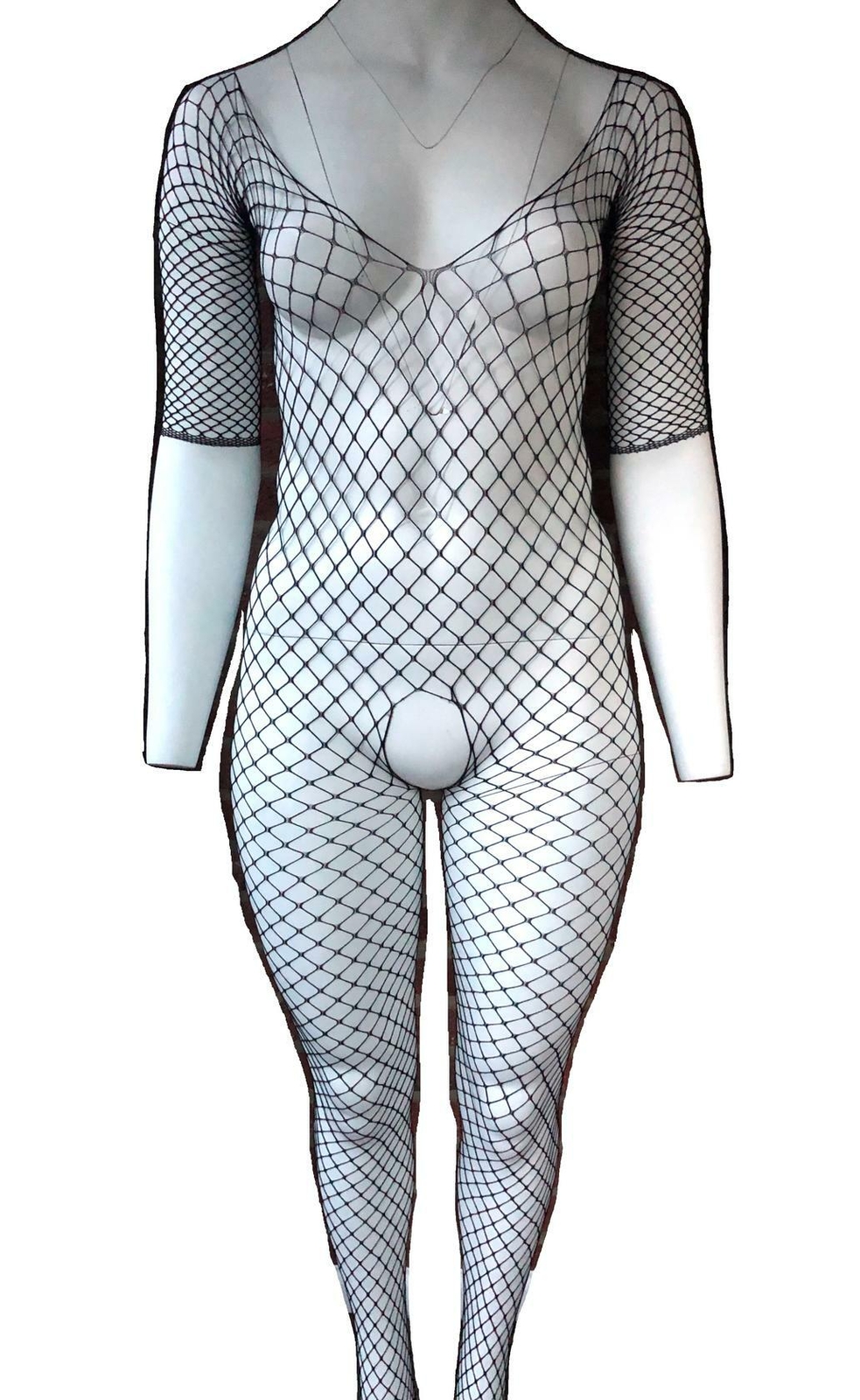 Killer Legs Open Gauge Fishnet Crotchless Bodystocking Queen Size 818JT195Q