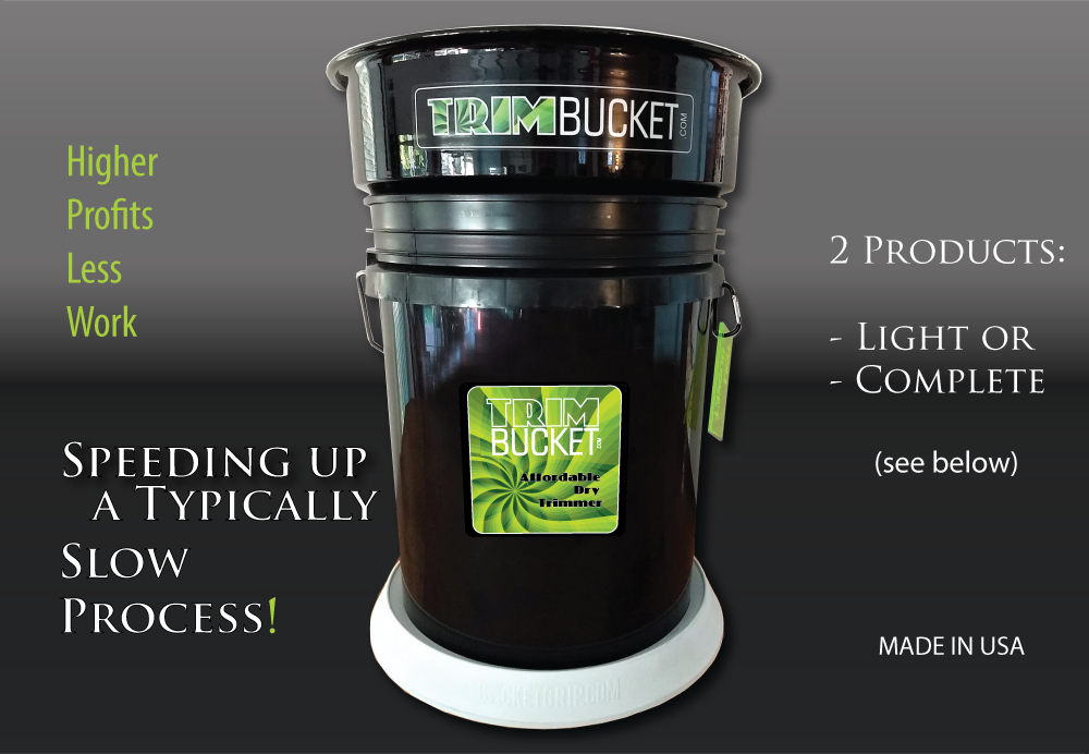 TRIMBUCKET DRY BUD TRIMMING MACHINE, TRIMMER TRIM BOWL HERB