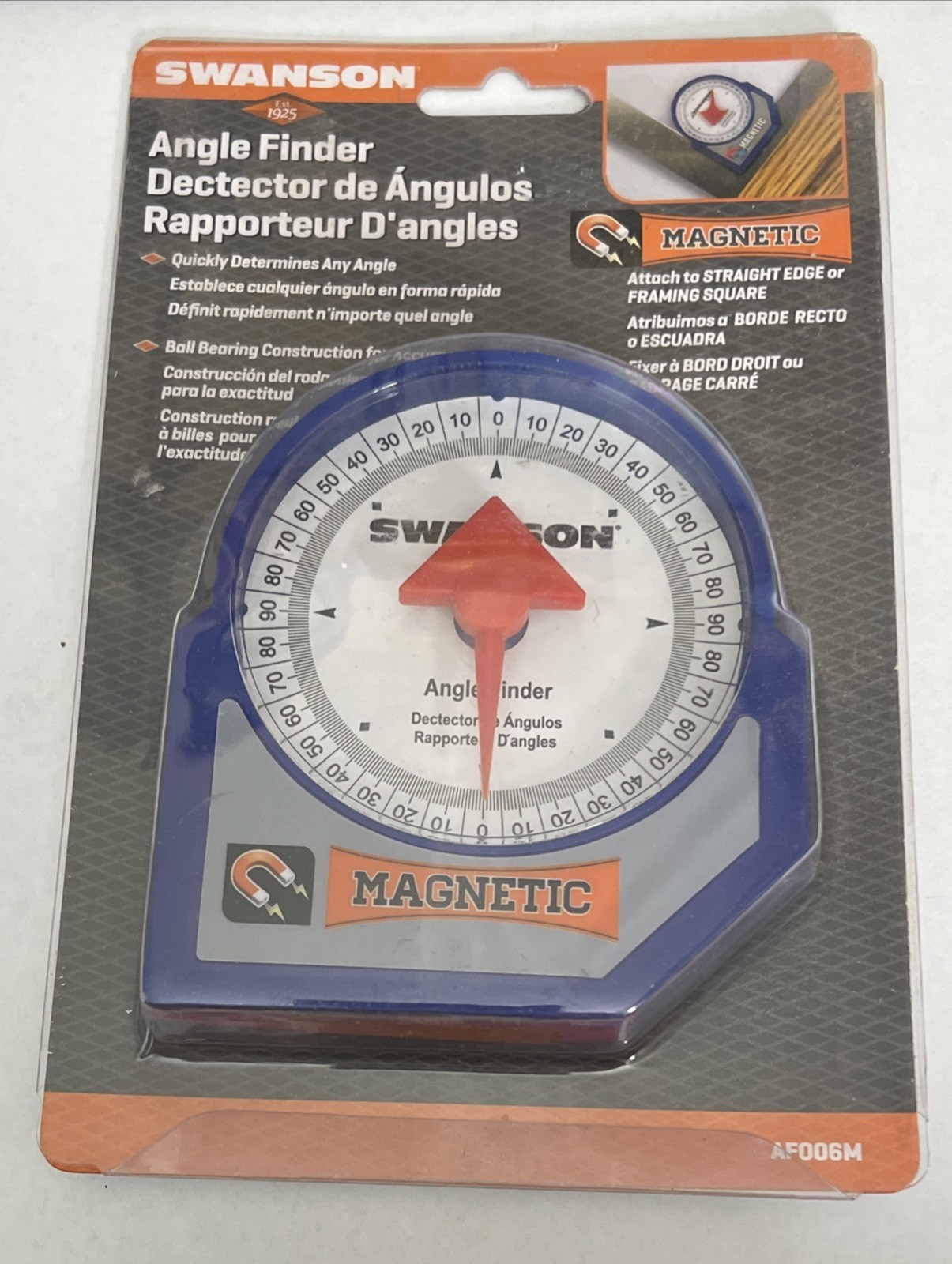 Swanson Magnetic Angle Finder AF006M New