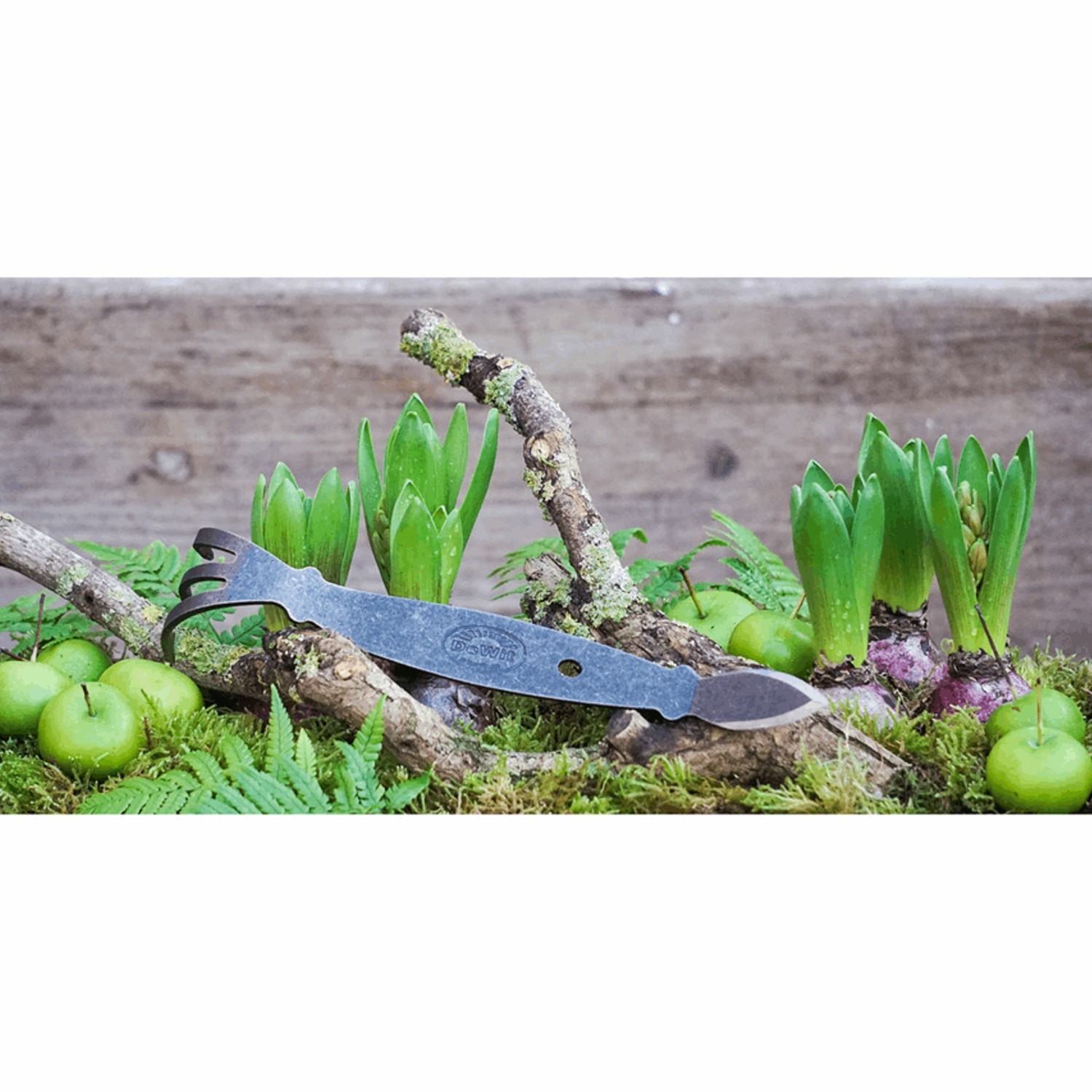 DeWit Ninja Cultivator, Aerates Soil with Boron Steel, 9.45 inches long