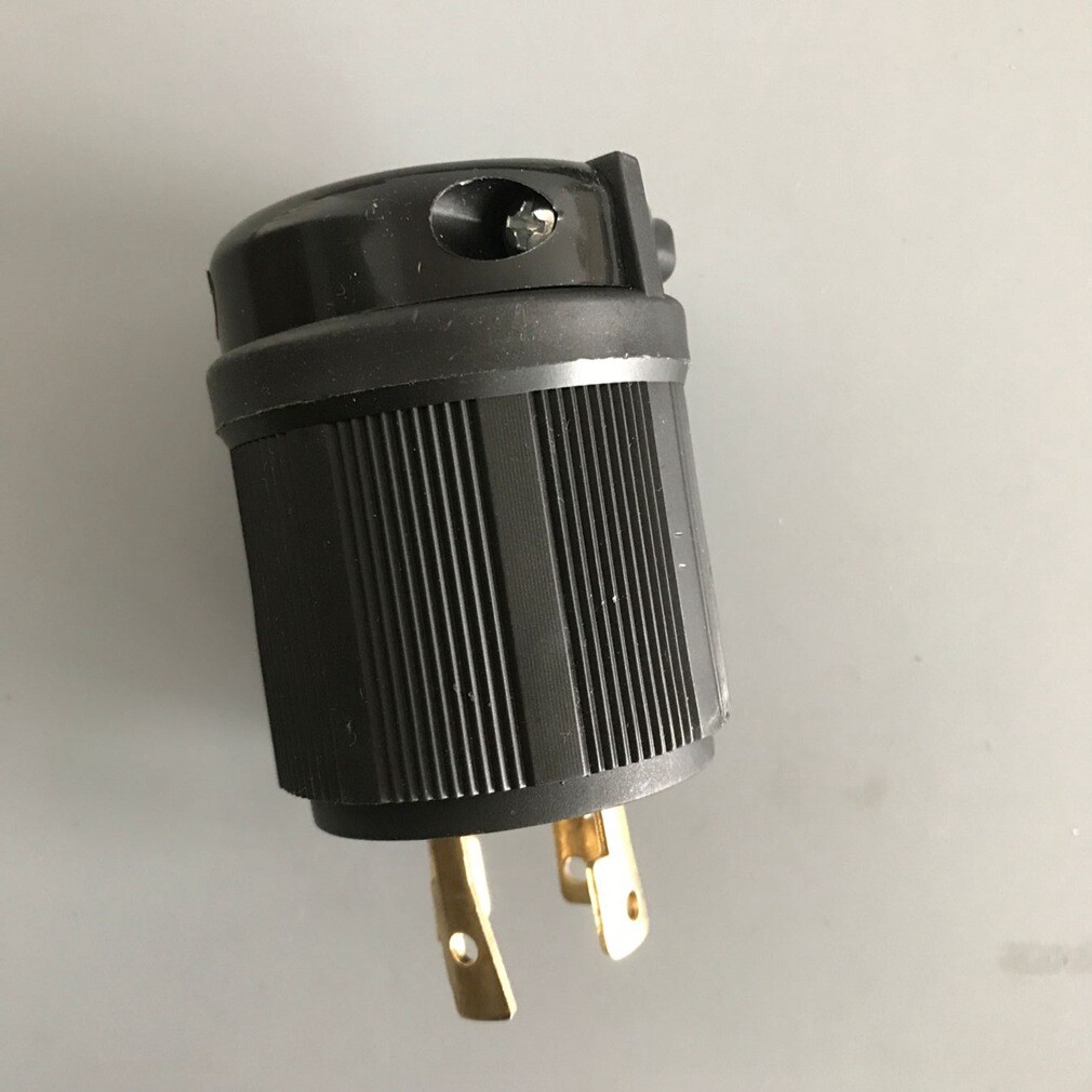 UL Approved L14-30P NEMA 30A 125V-250V Locking Male Plug US Generator Cord