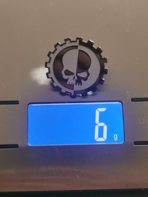 WARHAMMER 40000 INQUISITOR MARTYR Pin Badge Patch New High Quality