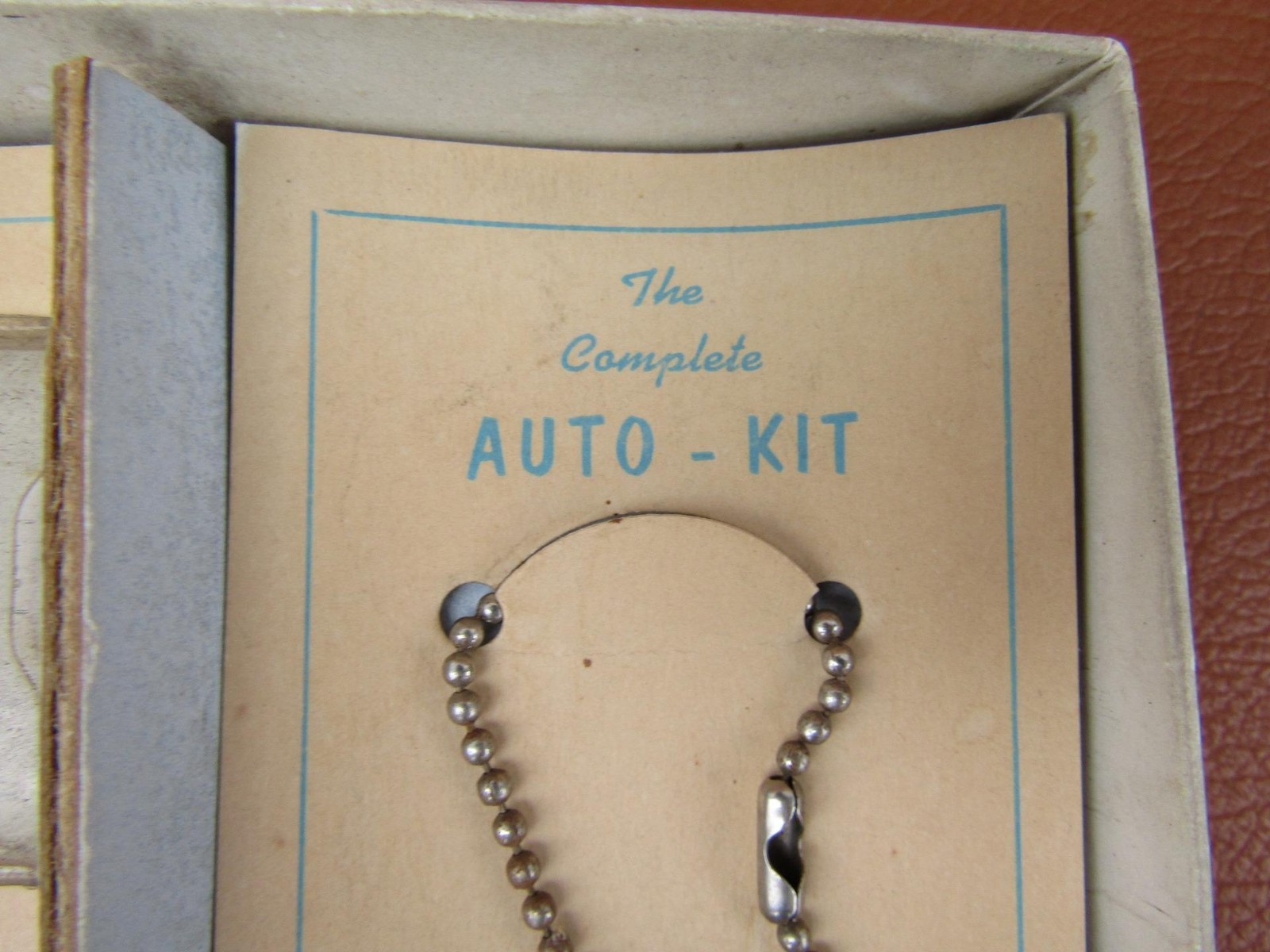 Vintage Orig NOS Dashboard Jesus & St. Christopher ID Auto Kit Chevy Ford Mopar