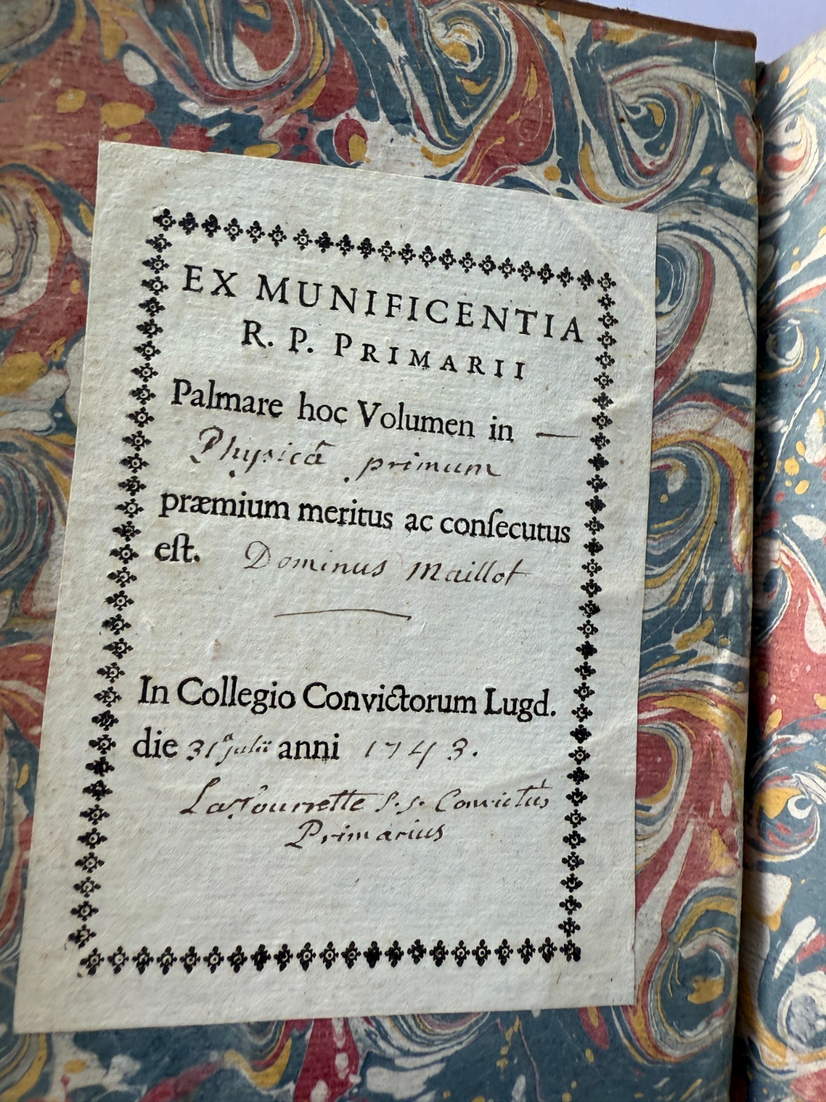 1742 LECONS DE PHYSIQUE EXPERIMENTALE SUR DE EQUILIBRE 6 PLATES VG+ CONDITIONS