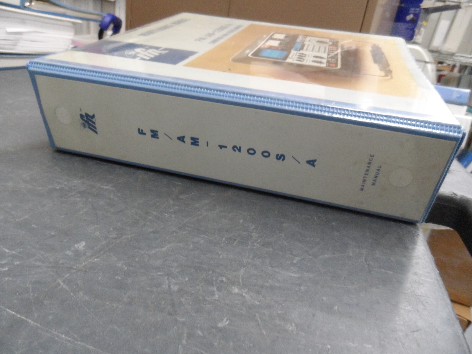 IFR FM/AM-1200S/A COMMUNICATIONS SERVICE MONITOR MAINTENANCE MANUAL